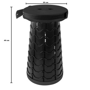 BANQUETA RETRÁTIL DE PLÁSTICO 25X45CM - TRC8787-PT