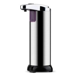 DISPENSER PARA SABONETE LÍQUIDO AUTOMÁTICO DE INOX 280ML - CZ19300