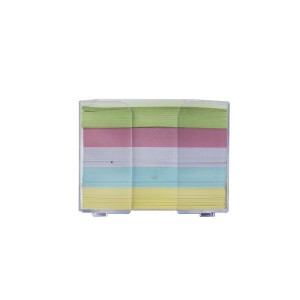 BLOCO DE ANOTACAO DE PAPEL COM 500 FOLHAS E SUPORTE  76X76MM - HA53101