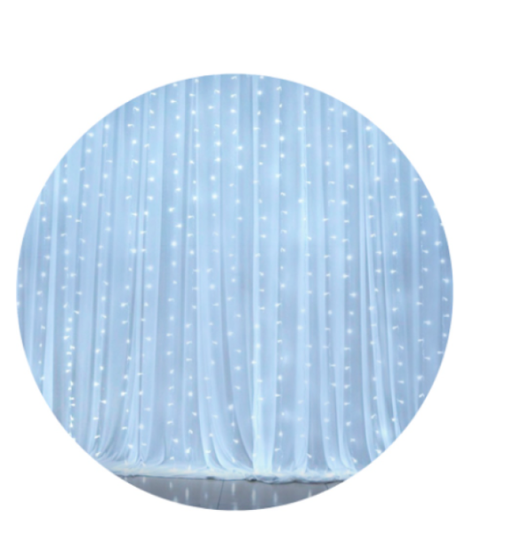 CORTINA 500 LEDS BR FIXA  3,0X 2,5M 127V  - 19596