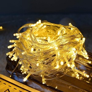 300 LED WARM FIO TRANSPARENTE TOM MMF 127V - 19015