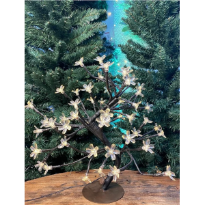 ÁRVORE CEREJEIRA 48 LED BRANCO 8F BIVOLT - 18899