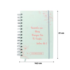 AGENDA PERMANENTE FORMATO 145X210MM 168 FOLHAS - 4837-B