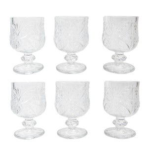 CONJUNTO DE MINI TAÇA DE VIDRO 40 ML - 4,5CMX7CM - BF2997