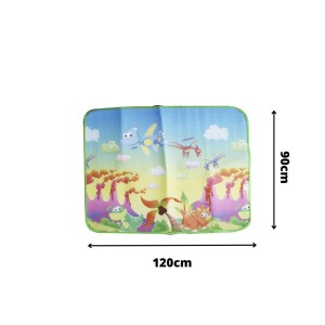 TAPETE TERMICO INFANTIL DE EVA ESTAMPADO 90CM X 1.20MT  - IM43003-DINO