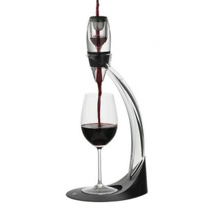 DECANTADOR AERADOR DE VINHO COM TORRE SUPORTE E BASE - 4428