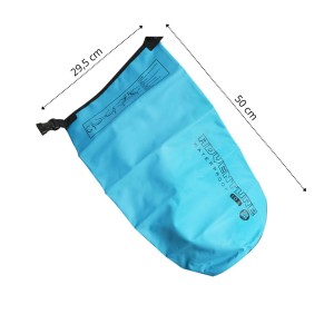 BOLSA IMPERMEÁVEL DE PVC 10LITROS COM ALÇA - SCB01027-AZ