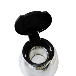 CHALEIRA DE VIDRO COM INFUSOR DE PLÁSTICO 900ML - VDA1505BB