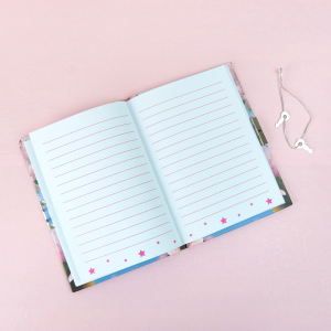 DIÁRIO DA MENINA NO BALANÇO COM CADEADO 56 FOLHAS - SXFS14065-C