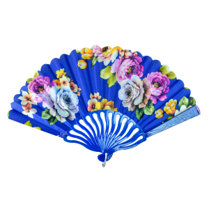 LEQUE DE PLÁSTICO E TECIDO 42X23CM - HZ89403-AZ