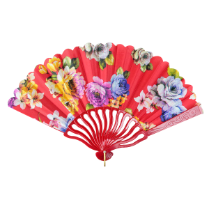 LEQUE DE PLÁSTICO E TECIDO 23X42CM - HZ89403-VM