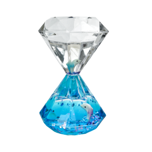 AMPULHETA DE OLEO LIQUIDO COM TEMPORIZADOR DIAMANTE - 5604-B