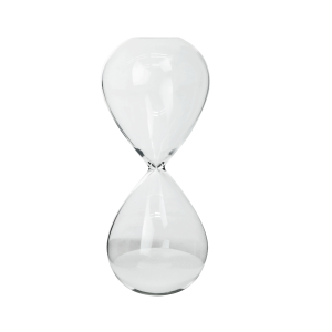 AMPULHETA DE VIDRO 10 MINUTOS 16,5CM - 767153-BR