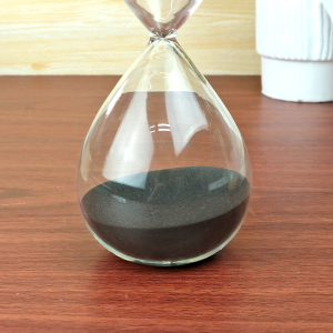 AMPULHETA DE VIDRO 30 MINUTOS 20CM - 767154-PT