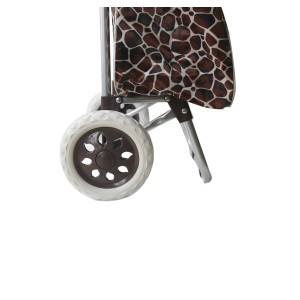 CARRINHO DE FEIRA E COMPRAS DIVERSAS EM POLIÉSTER 96,5X34X31CM - YS01031C-E