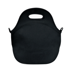 BOLSA TERMICA EM NEOPRENE PRETA COM ALÇA AJUSTÁVEL - YS26033