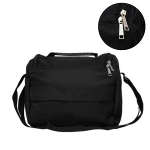 BOLSA TÉRMICA DE POLIESTER COM ALÇA AJUSTÁVEL E FORRO DE ALUMÍNIO - YS26036