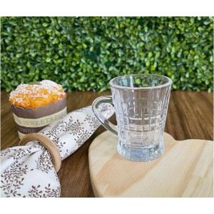 JOGO COM 06 CANECAS DE VIDRO 50ML - UH040018