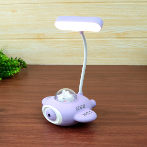 LUMINÁRIA DE MESA DIVERTIDA NAVE ESPACIAL USB - 5663-LL